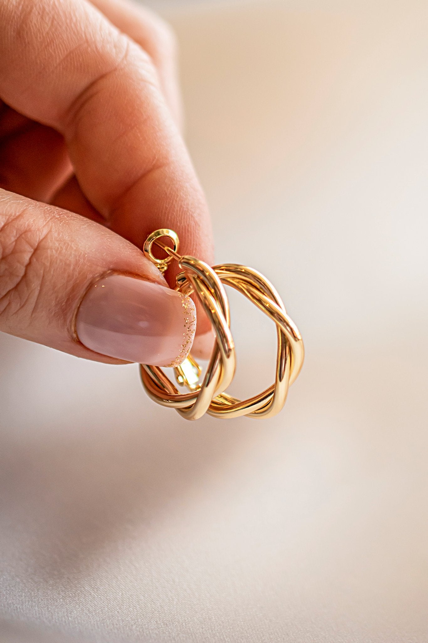 CRJ-009-Rosa Hoops - 1