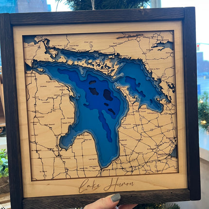 LAYERED LAKE MAPS