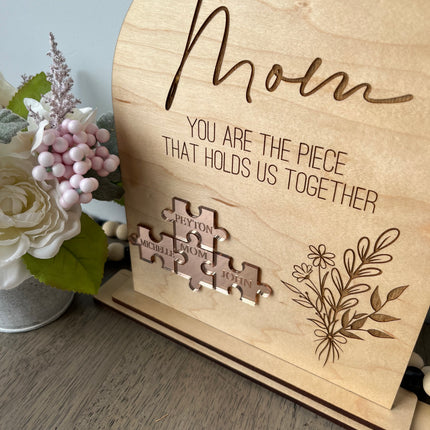 ACRYLIC PUZZLE - THE PIECE THAT HOLDS US TOGETHER