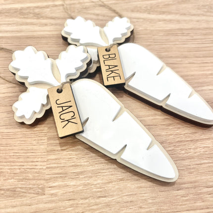 CARROT EASTER TAGS