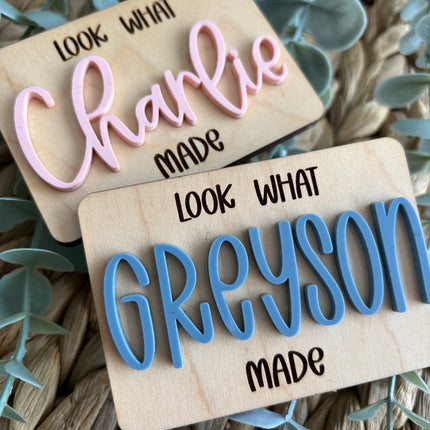 LOOK WHAT I MADE MAGNET