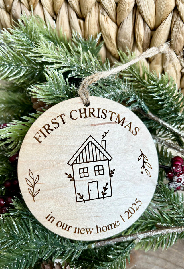 FIRST CHRISTMAS IN OUR FIRST HOME | OUR NEW HOME 2024 ORNAMENTS