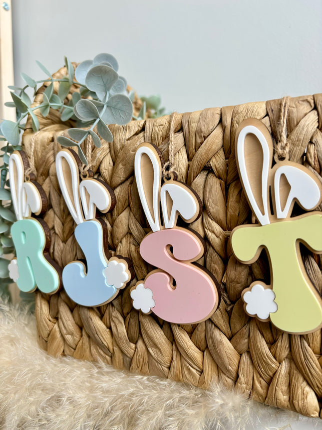 INITIAL EASTER TAG