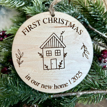 FIRST CHRISTMAS IN OUR FIRST HOME | OUR NEW HOME 2024 ORNAMENTS