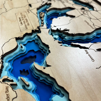 LAYERED LAKE MAPS