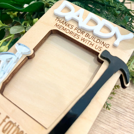 FATHER'S DAY MAGNET - BUILDING MEMORIES