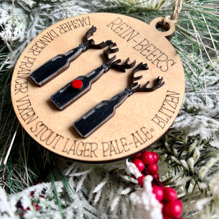 REIN-BEERS ORNAMENT