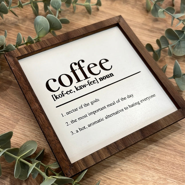 COFFEE DEFINITION LEANER
