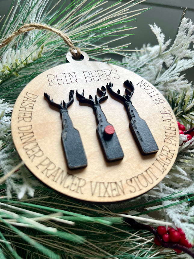 REIN-BEERS ORNAMENT