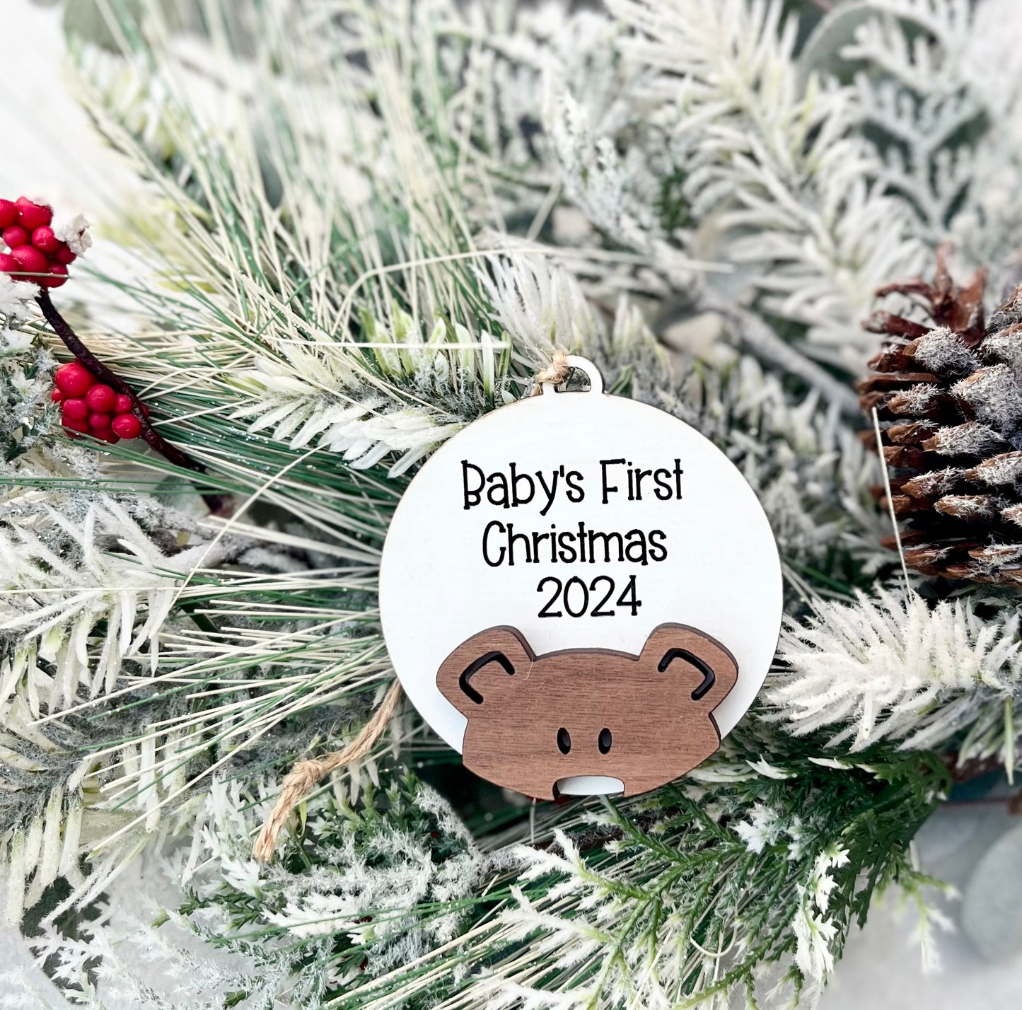 BABYS FIRST CHRISTMAS ORNAMENT