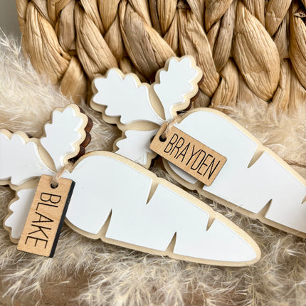 CARROT EASTER TAGS