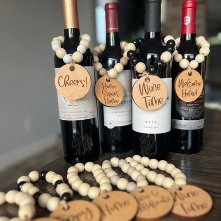 BEADED WINE GARLAND