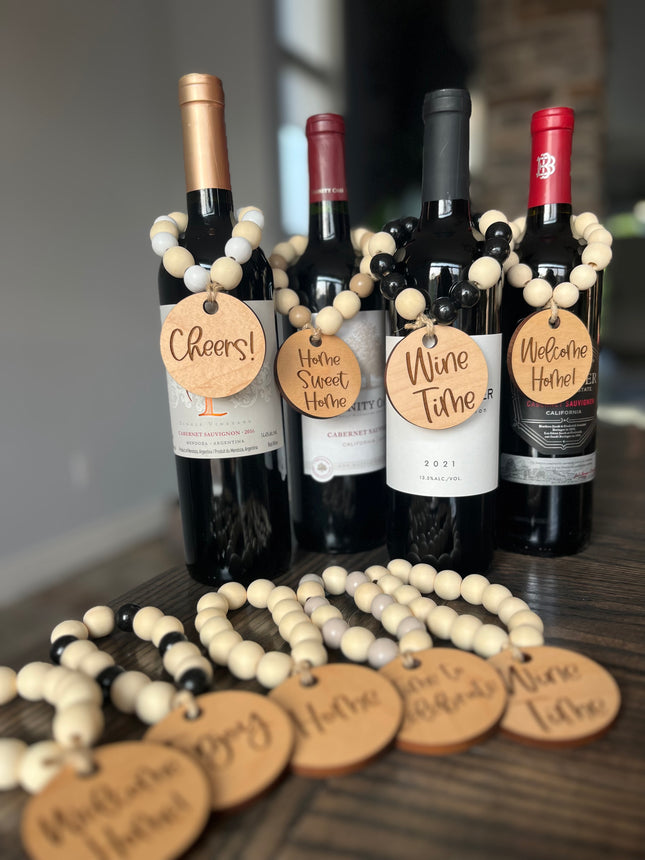 BEADED WINE GARLAND