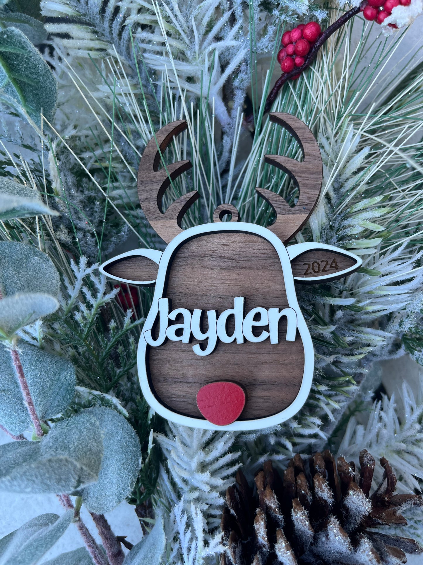 REINDEER ORNAMENT FOR KIDS