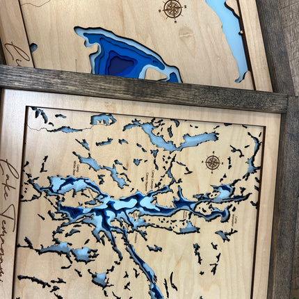 LAYERED LAKE MAPS