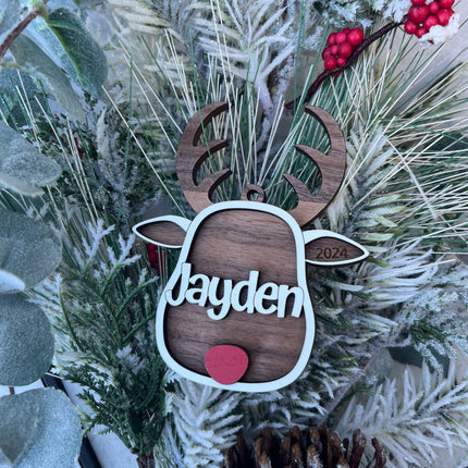 REINDEER ORNAMENT FOR KIDS