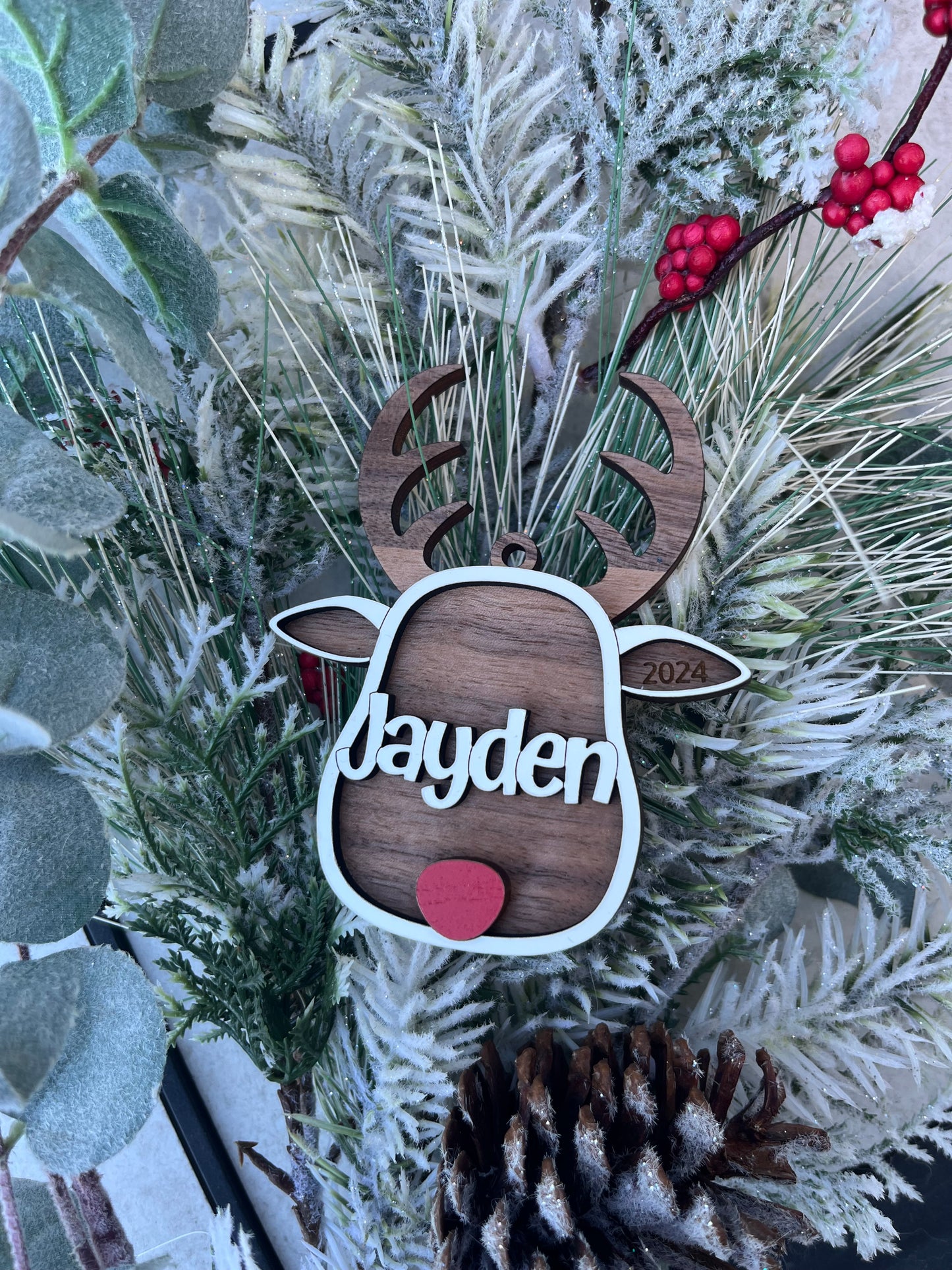 REINDEER ORNAMENT FOR KIDS