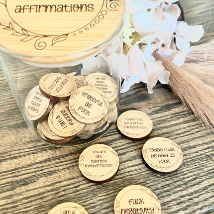SWEARY AFFIRMATION JAR *