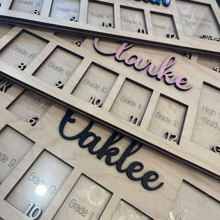 SCHOOL YEARS PICTURE FRAME