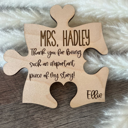 TEACHER PUZZLE PIECE