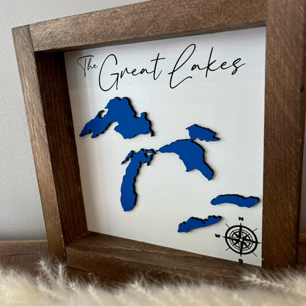 12” LAKE MAPS