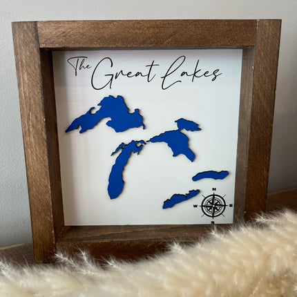 12” LAKE MAPS