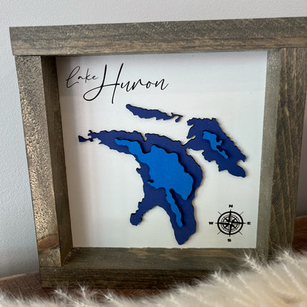 12” LAKE MAPS