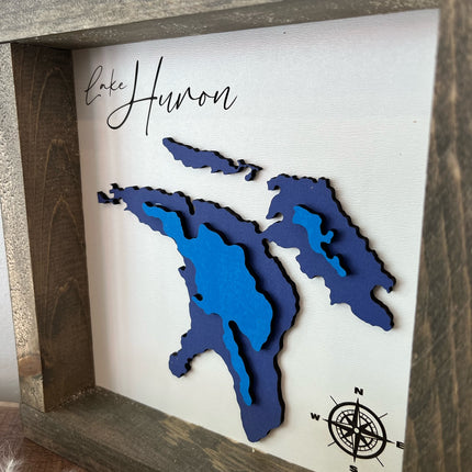 12” LAKE MAPS