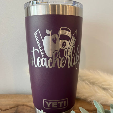 TEACHER + DAYCARE YETI 20oz RAMBLER