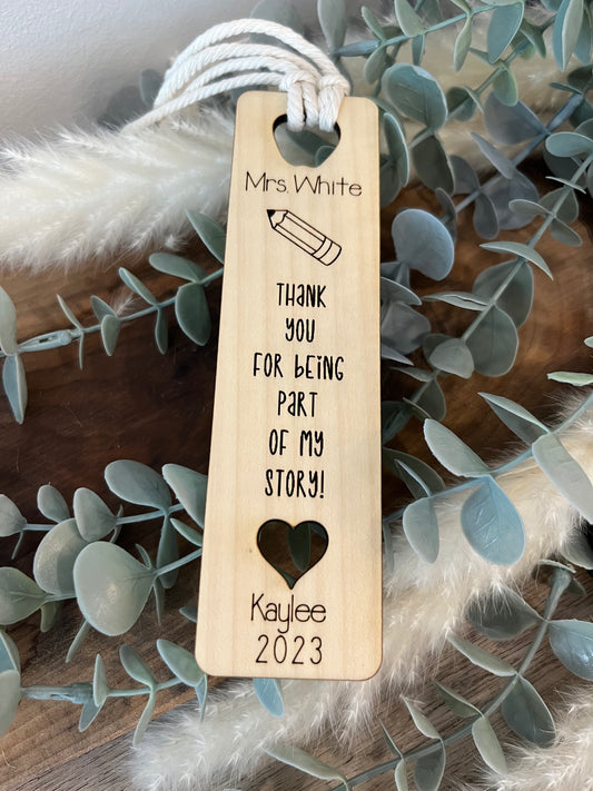 TEACHER BOOKMARKS