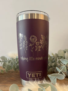 TEACHER + DAYCARE YETI 20oz RAMBLER