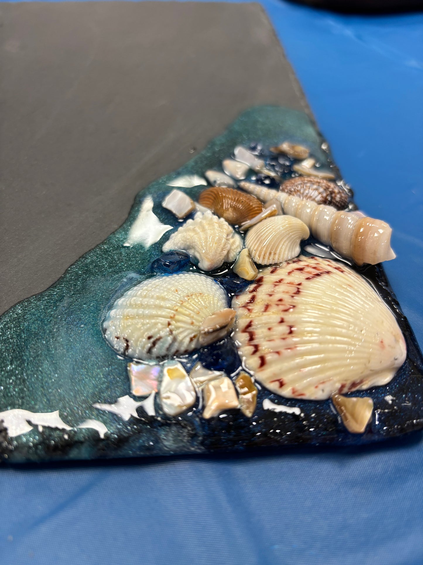 SLATE + RESIN COASTER & TRAY WORKSHOP