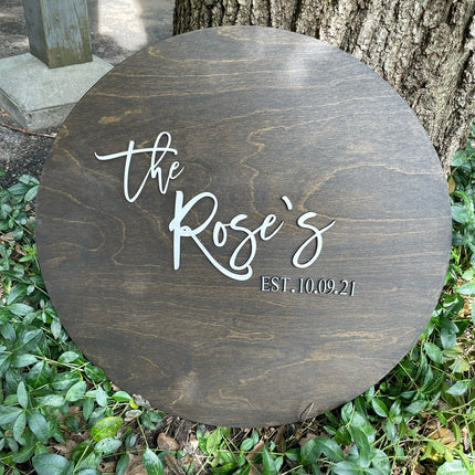 18" ROUND GUESTBOOK