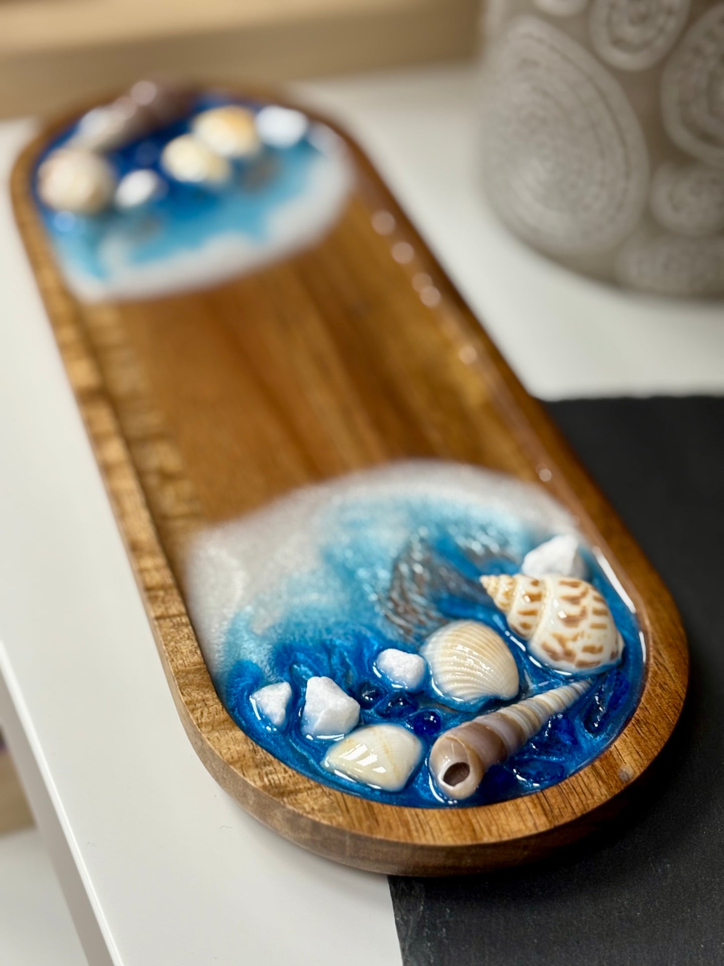 SLATE + RESIN COASTER & TRAY WORKSHOP