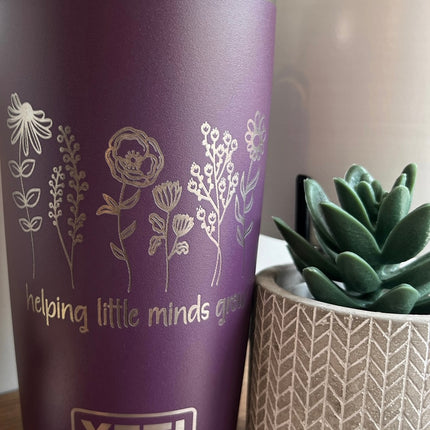 TEACHER + DAYCARE YETI 20oz RAMBLER
