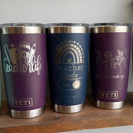 TEACHER + DAYCARE YETI 20oz RAMBLER