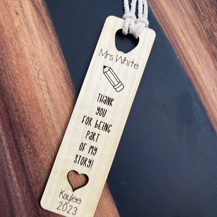 TEACHER BOOKMARKS