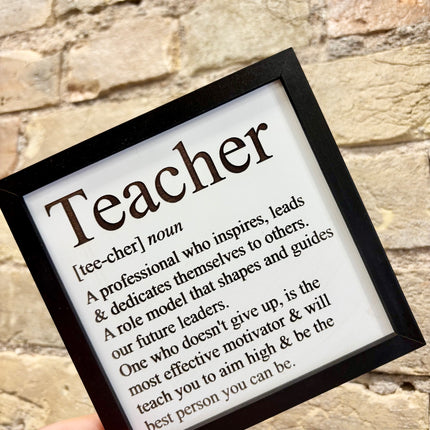 TEACHER LEANER