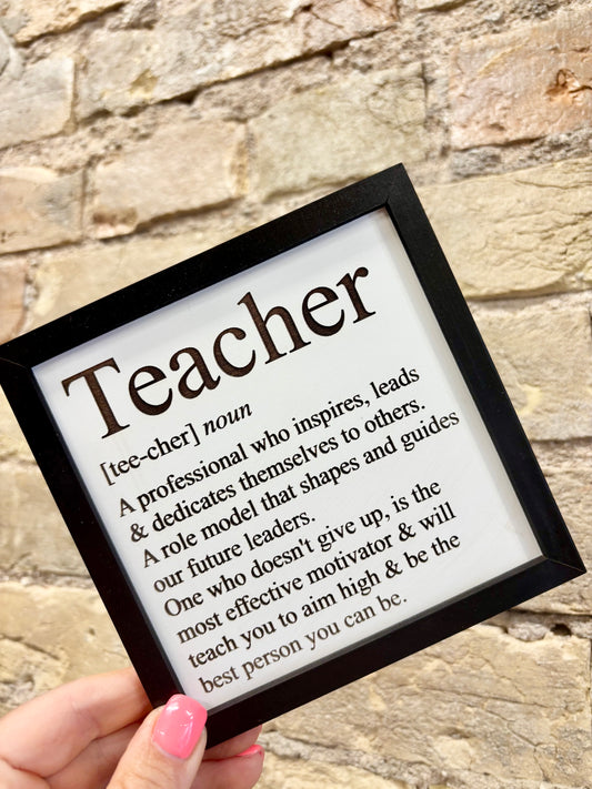 TEACHER LEANER