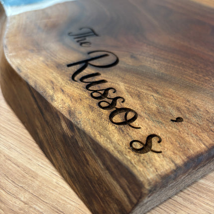 CHARCUTERIE BOARD (ENGRAVED) 12" - 18"