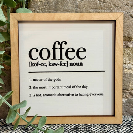 COFFEE DEFINITION LEANER