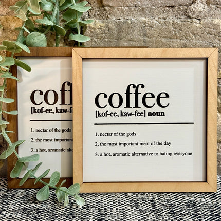 COFFEE DEFINITION LEANER