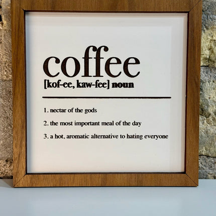 COFFEE DEFINITION LEANER