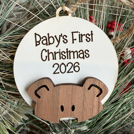 BABYS FIRST CHRISTMAS ORNAMENTS - PERSONALIZED