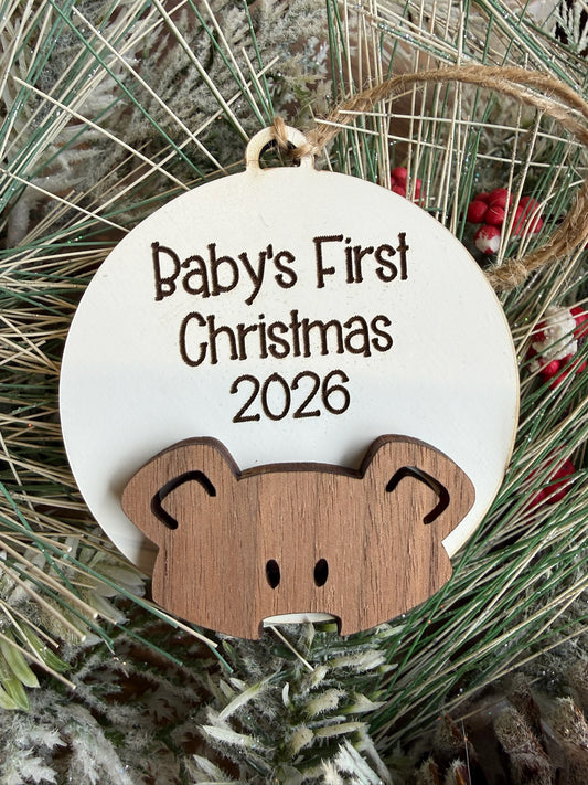 BABYS FIRST CHRISTMAS ORNAMENT