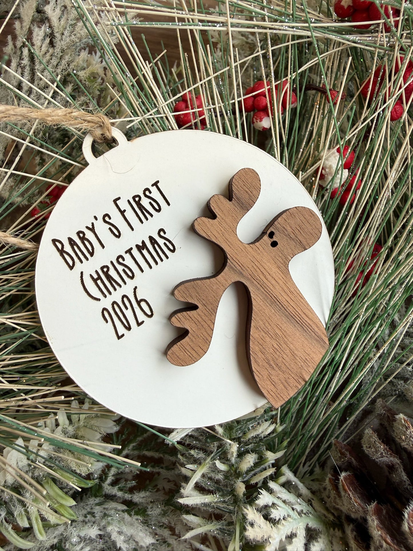 BABYS FIRST CHRISTMAS ORNAMENTS - PERSONALIZED