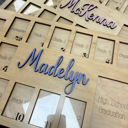 SCHOOL YEARS PICTURE FRAME