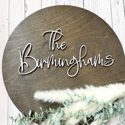 18" ROUND GUESTBOOK