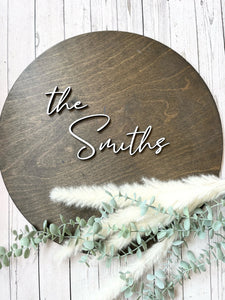 18" ROUND GUESTBOOK