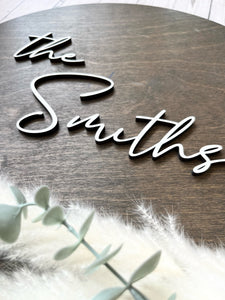 18" ROUND GUESTBOOK